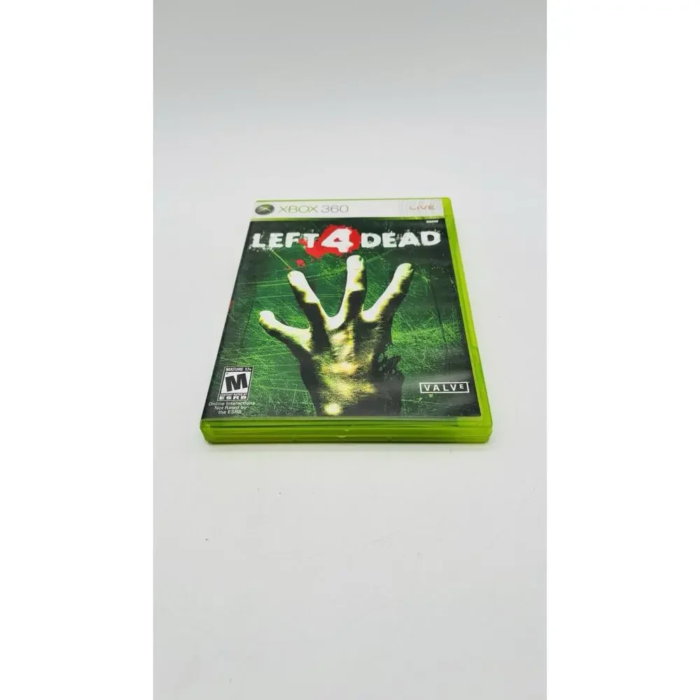 Left 4 Dead (Xbox 360, 2008) Valve Complete Tested Working CIB VG Condition